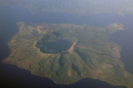 Pulau vulcan point berada didalam danau yang didalam danau yang didalam danau
